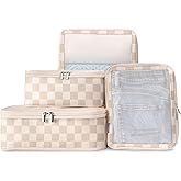 Vandel Space-Saving Compression Packing Cubes for Women, Men, Compressible Carry On Suit Case Organizer Luggage Packing Cubes for Travel Organizer Bags for Luggage and Backpacks, Suitcase Cube