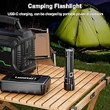 Lumitact XHP70.2 LED Torch 500000 Lumens Rechargeable Flashlight 5 Modes Zoom view 8