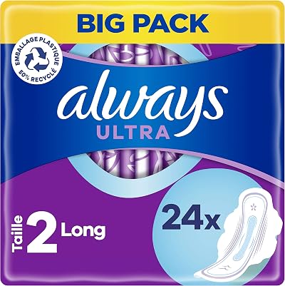 Always Ultra Long Size 2 with Wings Sanitary Pads 24x