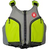 Perception Hi-Fi Life Jacket for Adults Easy Access Zippered Pockets USCG Approved PFD - UL Type 3 Life Vest for Kayaks and Paddle Sports 3 Sizes