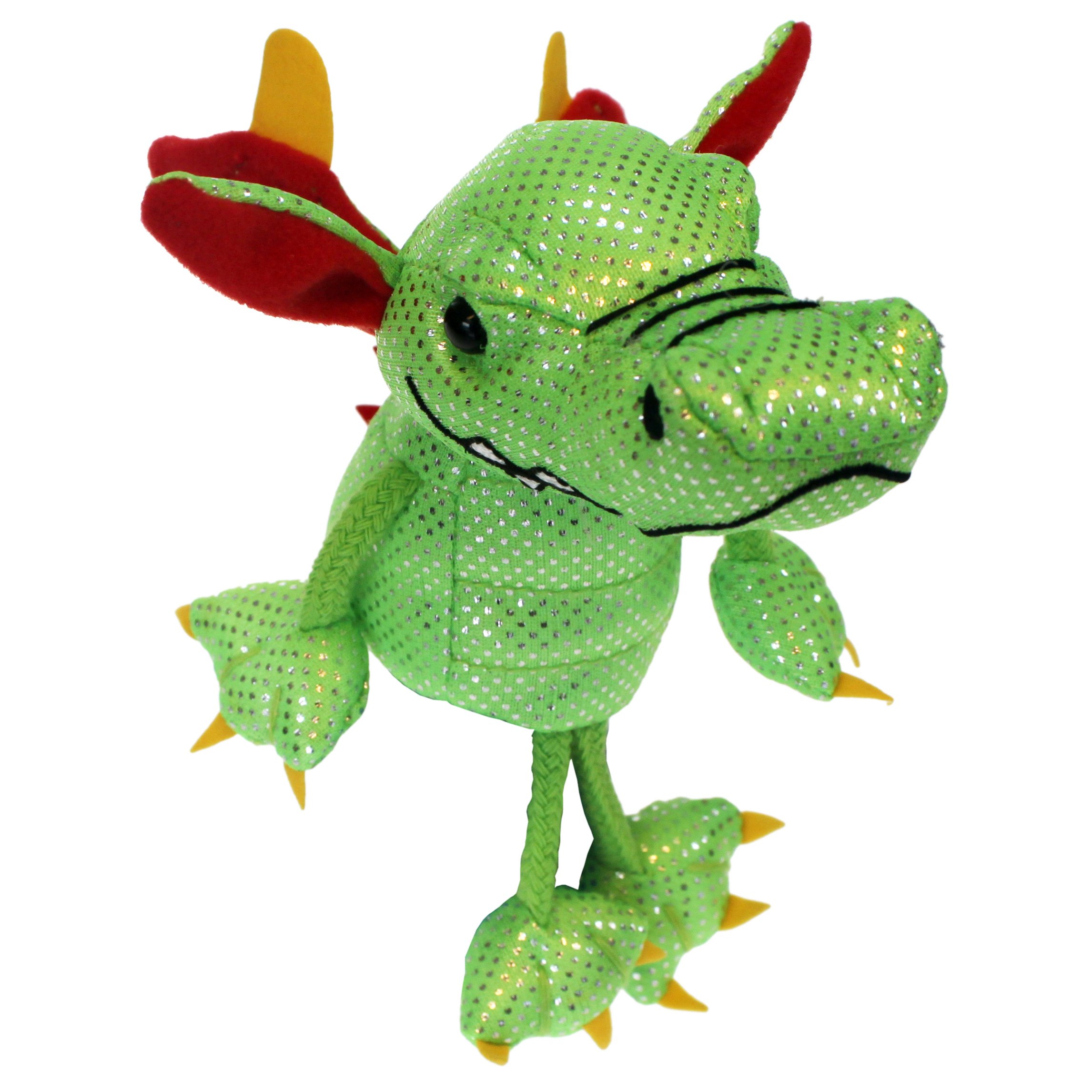 The Puppet Company - Finger Puppets - Dragon (Green), PC002136