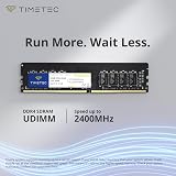Timetec 32GB (2x16GB) DDR4 2400MHz UDIMM 288-Pin RAM PC4-19200 CL17 view 2