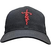 Faith Cross Hat - Christian Baseball Cap for Men & Women Christmas Christian Gifts for Men Women - Embroidered 100% Cotton