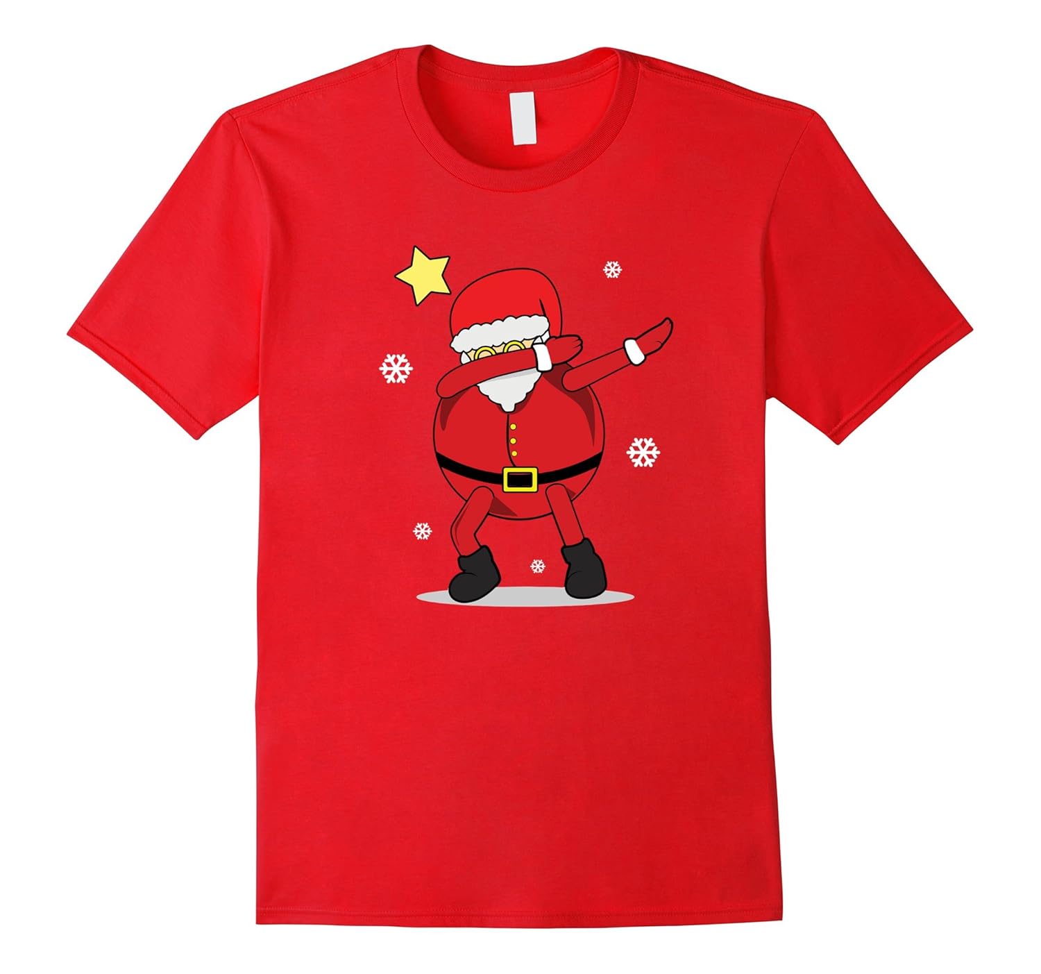 Dabbing Santa T-Shirt - Dab Tee Christmas Santa Claus-ANZ