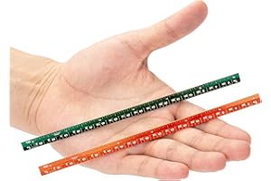 Mr. Pen- Small Architectural Scale Ruler, Aluminium, 6 Inch, 2 Pack, Triangle Pocket Size Ruler