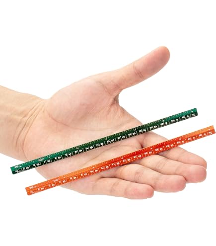 Westcott 12-Inch Aluminum Ruler – Metric & Imperial Scale In Blue