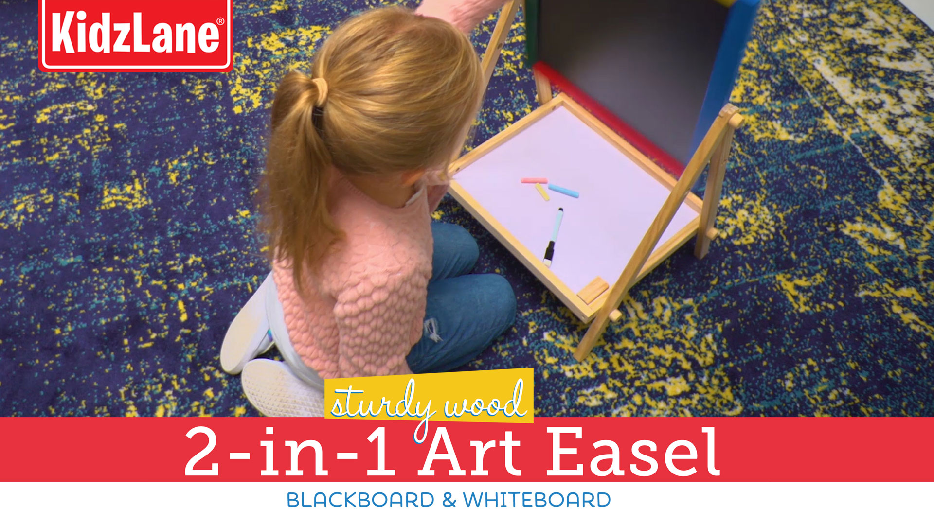 4 Kidzlane+Double+Sided+Wooden+Built