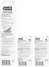 GUM Stimulator Bundle Permanent Handle Rubber Tip 2 Refill Packs view 7