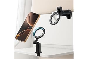 Junyeseri 360°Rotating Magnetic Airplane Phone Holder Mount