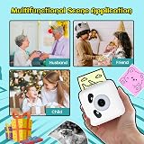 vretti Bluetooth Sticker Printer 300Dpi Portable Mini w/ 10 Rolls Paper iOS view 8