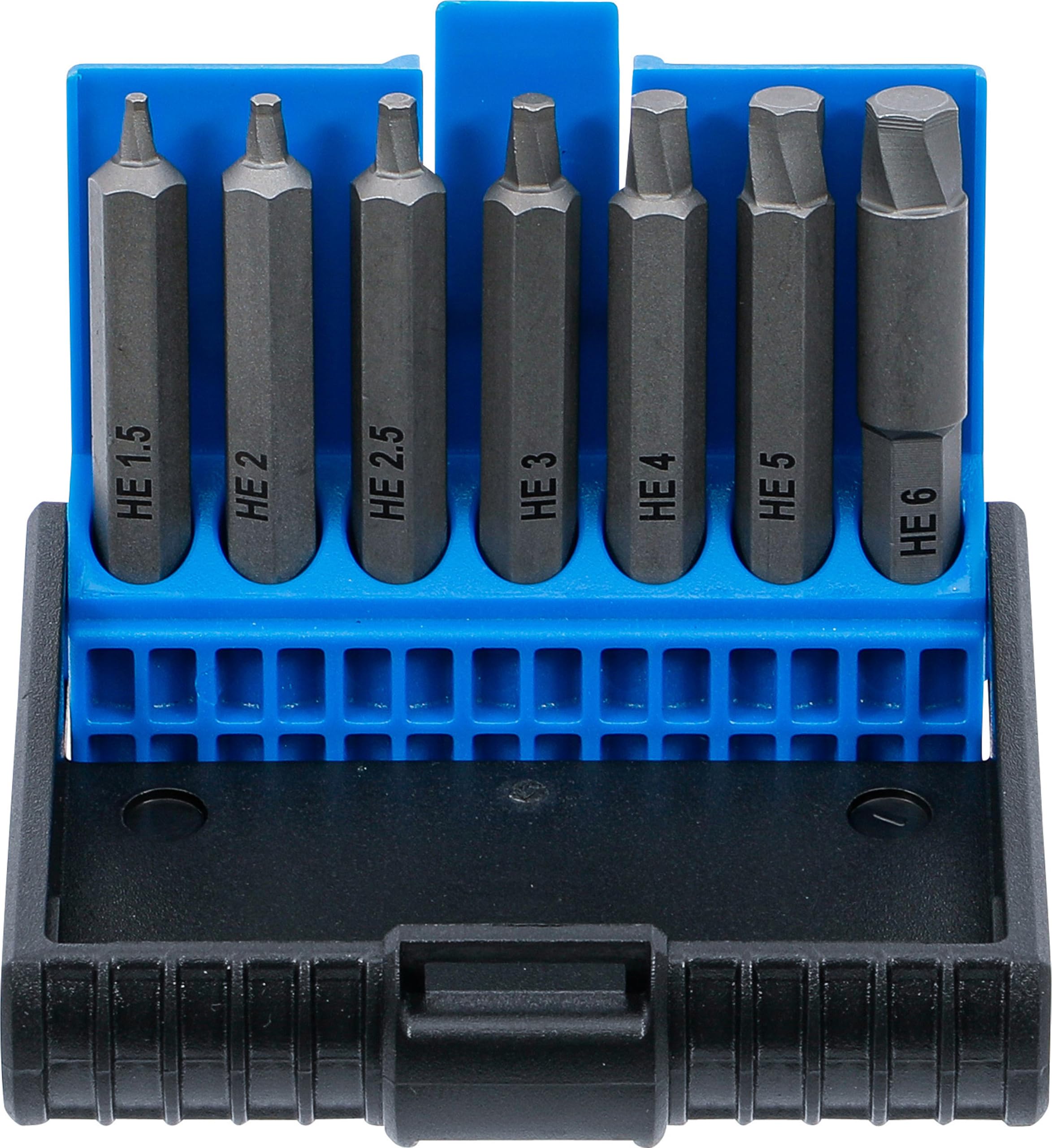 BGS 5289 | Screw Extractor Set | for damaged internal Hexagon 1.5 - 6 mm | 7 pcs.