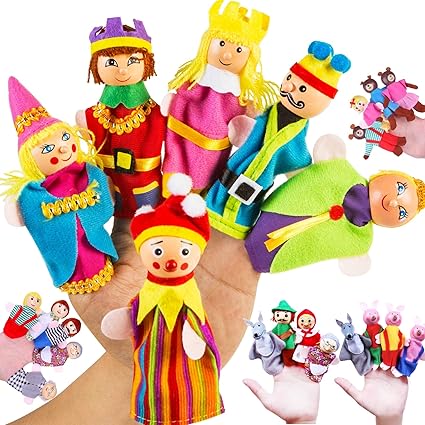 fairy finger puppets