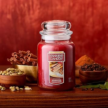 Yankee Candle Large Jar Candle Sparkling Cinnamon - 