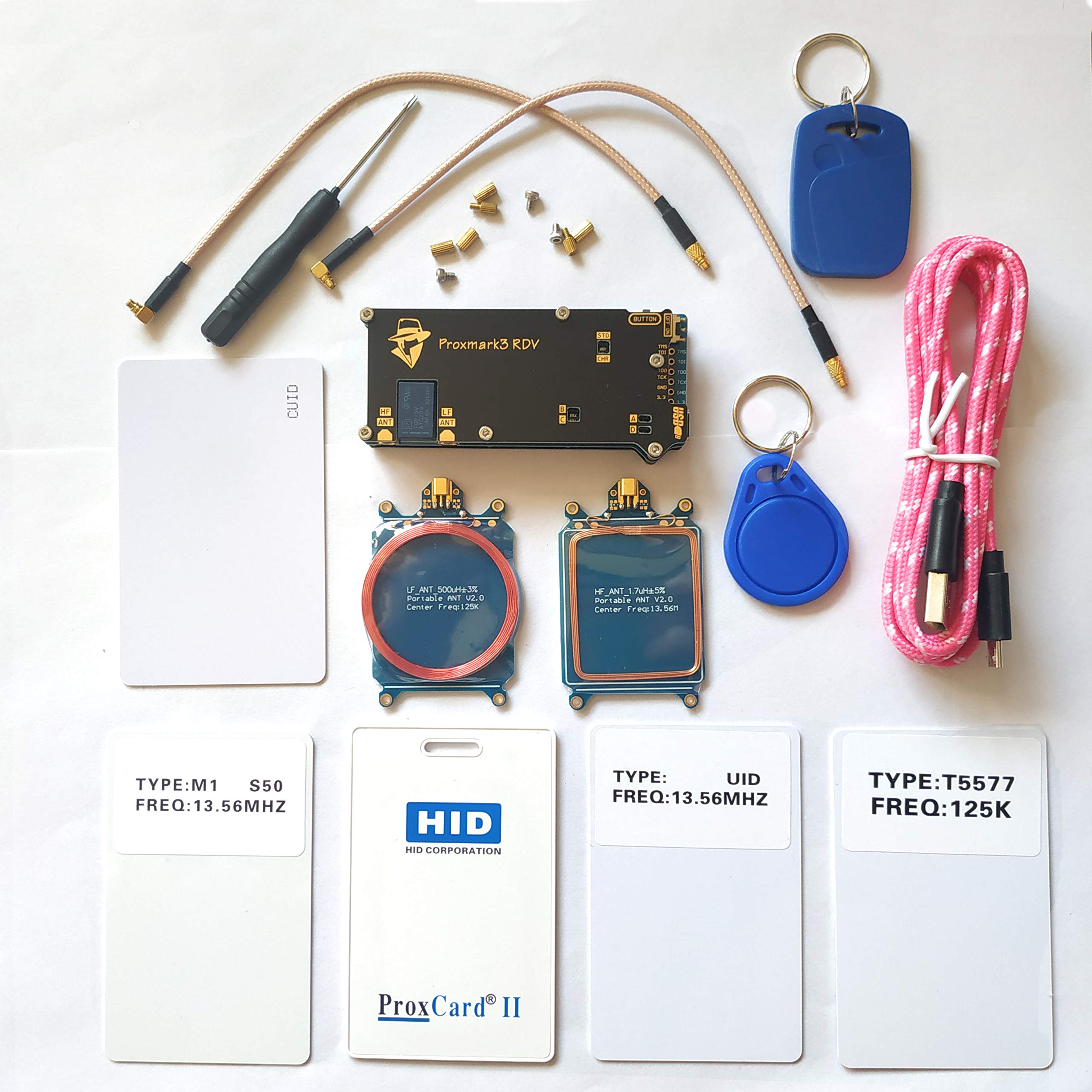 Photo 1 of ICTOLTOL Proxmark3 RDV2 ID IC Card NFC Cloner Duplicator Reader Writer Copier