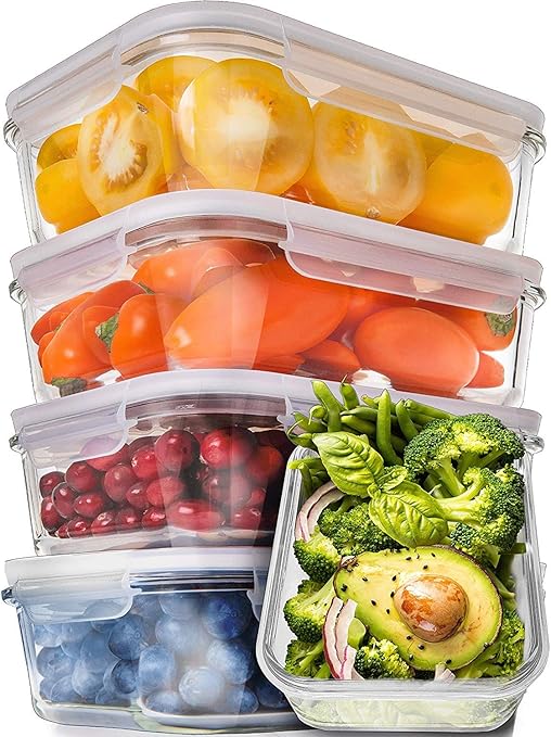 Glass Meal Prep Containers
