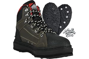 Paramount Outdoors Deep Eddy Wading Boots Felt and Rubber Cleated Outsole