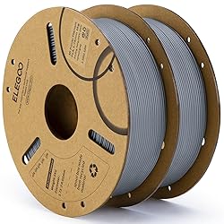 ELEGOO PLA Filament 1.75mm Gray 2KG, 3D Printer