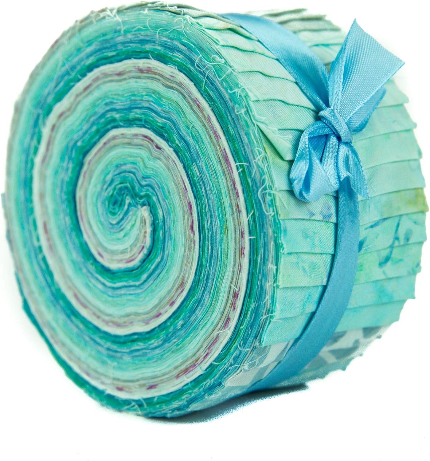 LoudElephant Cotton Batik Pre Cut Fabric Bundles Jelly Roll ICY