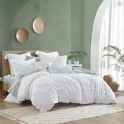 Peri Home 100% Cotton 3-Piece Comforter and Sham