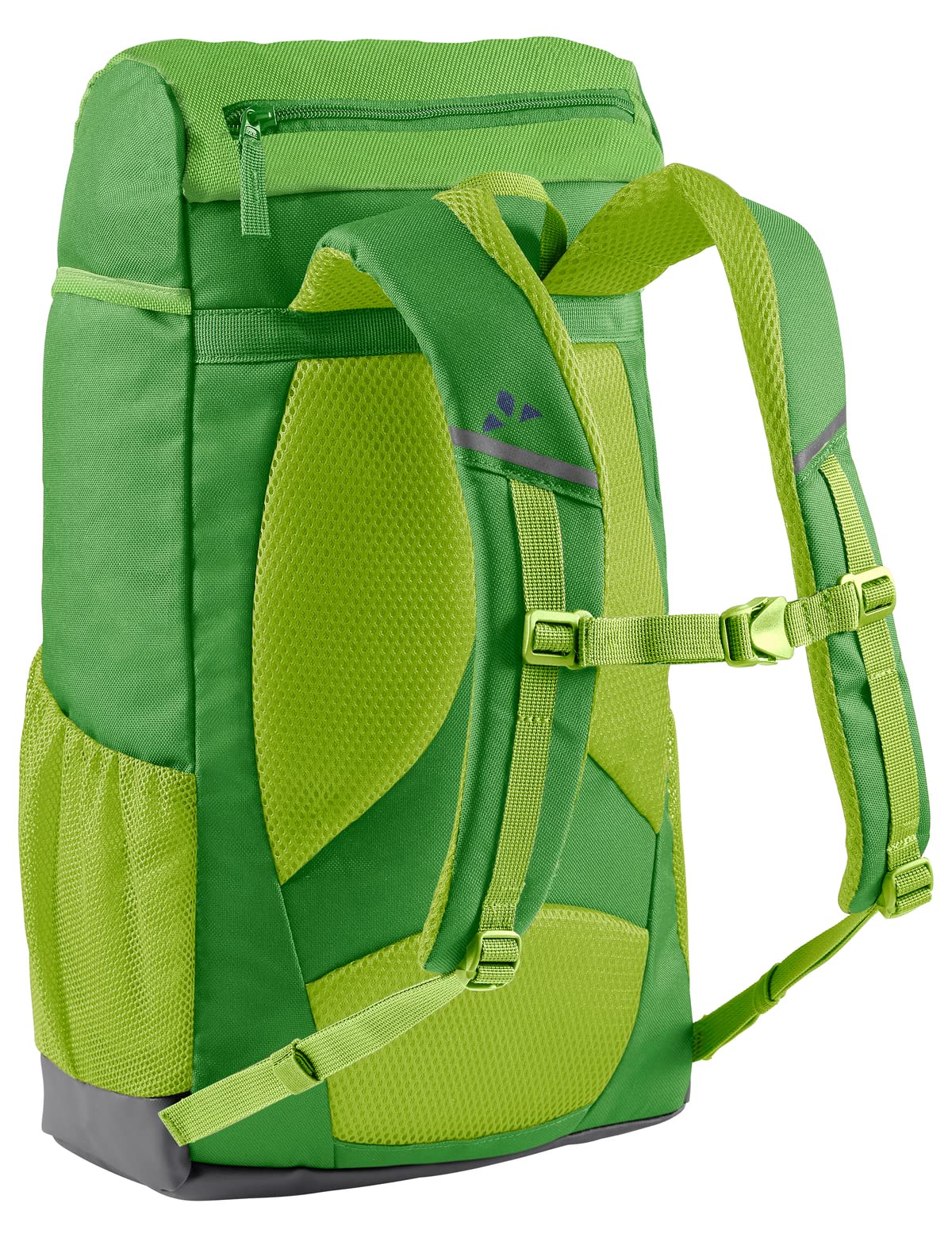 VAUDE Kinderrucksack Jungen & Mädchen Puck - komfortabler Wanderrucksack Kinder 14L, Wetterfester Schulrucksack mit Regenhülle & Lupe, viel Stauraum - blue/eclipse 6