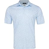 Greg Norman ML75 Recycled Microlux Vine Print Cloud Shirt Men M