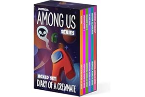 Kid-Fi Media Among Us Inspired Boxed Set - 5 Adventure Stories for Kids, Young Gaming Fans (Plus Bonus Coloring Book) - Unofficial & Independent, Gift for Children, Gamer Boys & Girls