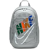Nike Sportswear Hayward Backpack 2.0 All Over Print (26L) (Wolf Grey/White - Multicolor)