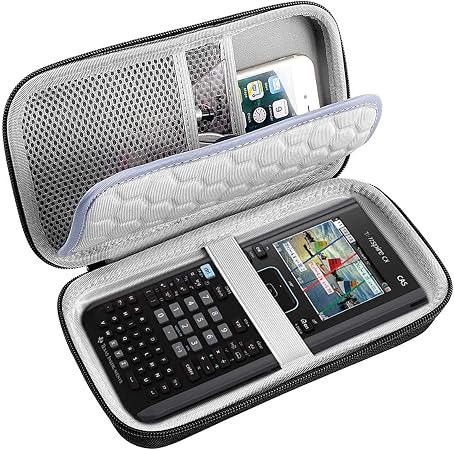 Amazon Com Paiyule Funda De Viaje Para Texas Instruments Ti Nspire Cx Cas Ii Ti 84 Plus Calculadora Grafica Ce Gran Capacidad Para Boligrafos Cables Y Otros Accesorios Color Negro Solo Caja Electronics