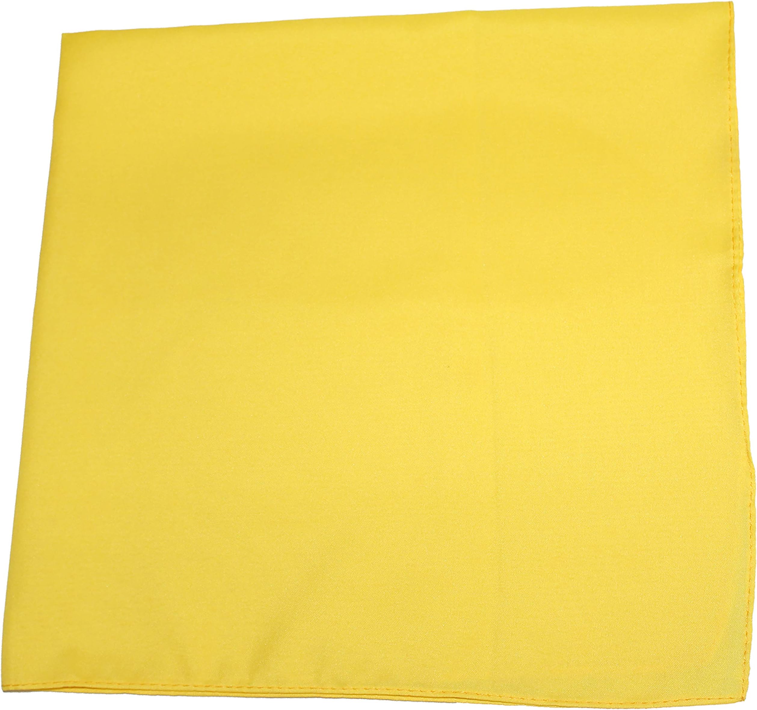 250 Pack Qraftsy Solid 100% Polyester Bandanas - Bulk Lot