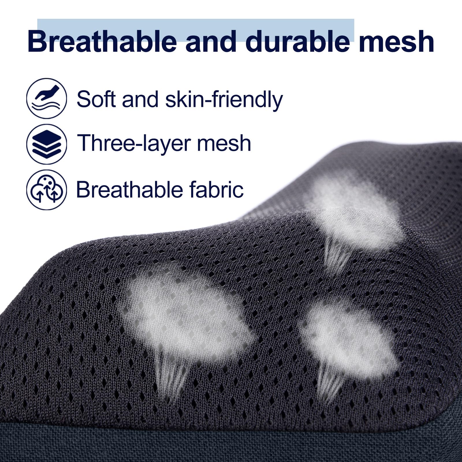 Mo Cuishle Electric Shiatsu Back Massager with Heat - Powerful 3D Kneading for Neck, Shoulder, Lower Back Pain Relief - Ergonomic Design for Home, Office, & Car - Gifts for Women, Men, Mom & Dad