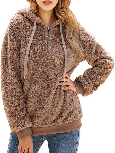 oversized sherpa sweater