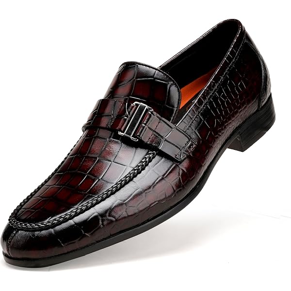 Amazon.com | Men's Tassel Loafer, Classic Casual Dress Shoe, Wine