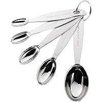 Cuisipro Silver Measuring Spoon Set, Standard