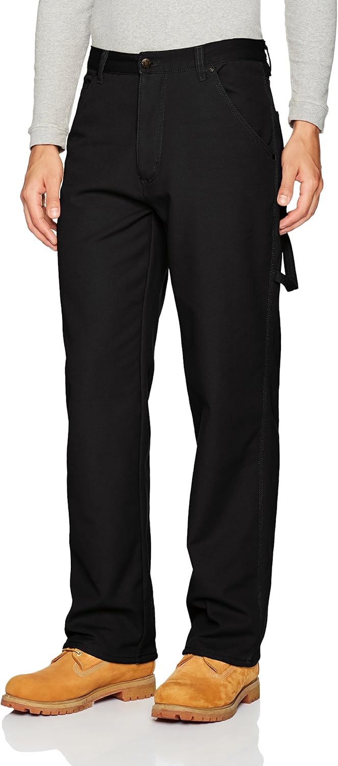 Stanley Mens Workwear Micro Fleece Lined Canvas Carpenter Pant Amazon