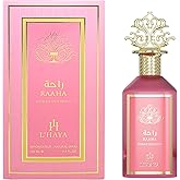 L'haya Raaha Extrait de Parfum, 3.4 FL OZ, Floral Oriental Fragrance with Neroli, Orange Blossom, Turkish Rose, 100ml