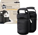 Tommee Tippee Insulated Bottle Bags Pack of 2 Portable Bottle Storage Bags view 2
