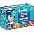 Solid Gold Five Oceans Wet Cat Food Variety Pack - Seafood - Canned Cat Food, 12 Pack