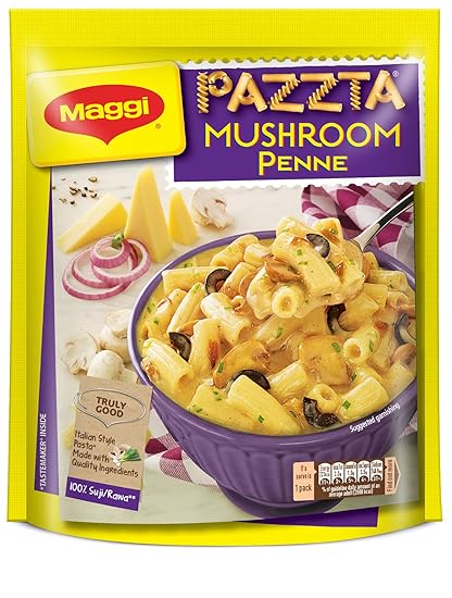 Nestle MAGGI PAZZTA Instant Pasta, Mushroom Penne