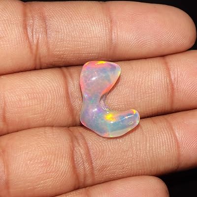 polished fire opal