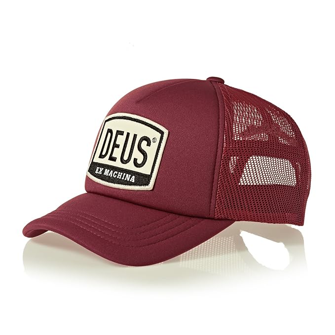 Deus Trucker Cap MORETOWN DMP87096 Rot