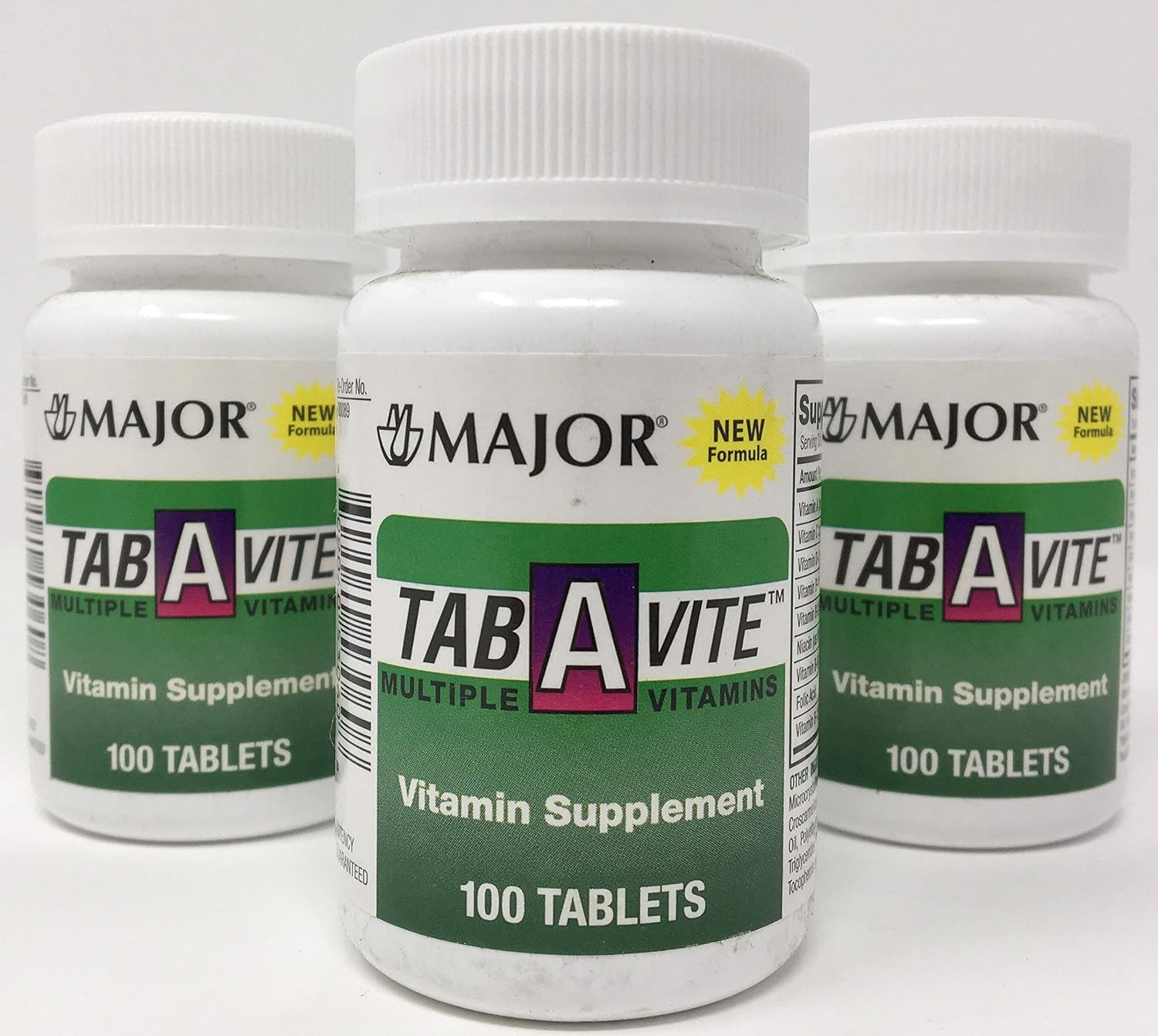 TABAVITE Multiple Vitamins Supplement with BetaCarotene