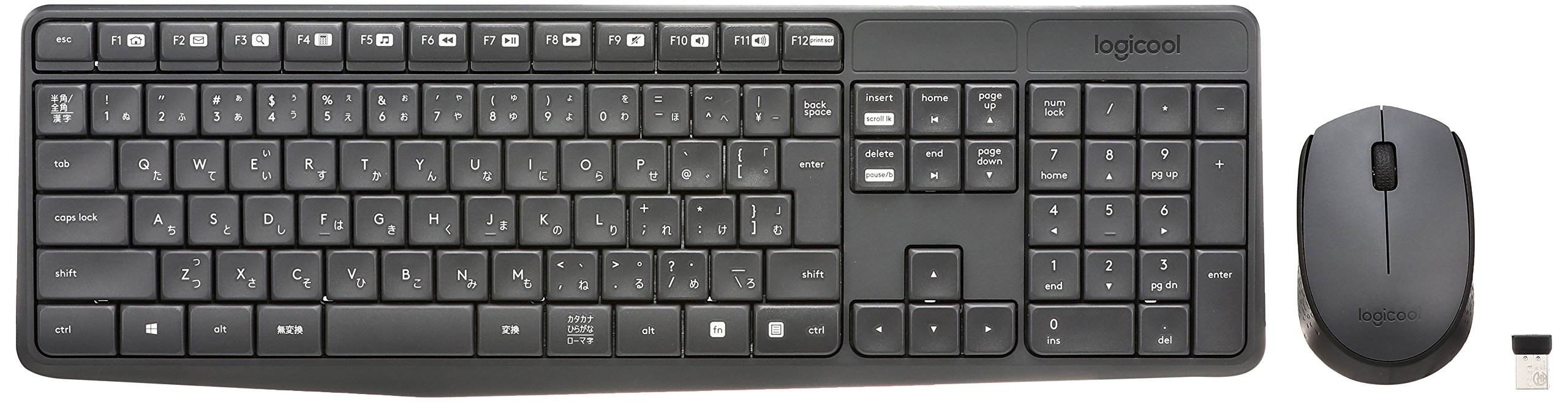 ロジクール ワイヤレス マウス 無線 キーボード セット MK235 国内正規品商品画像