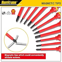 HURRICANE 1000V Insulated Electrician Screwdriver