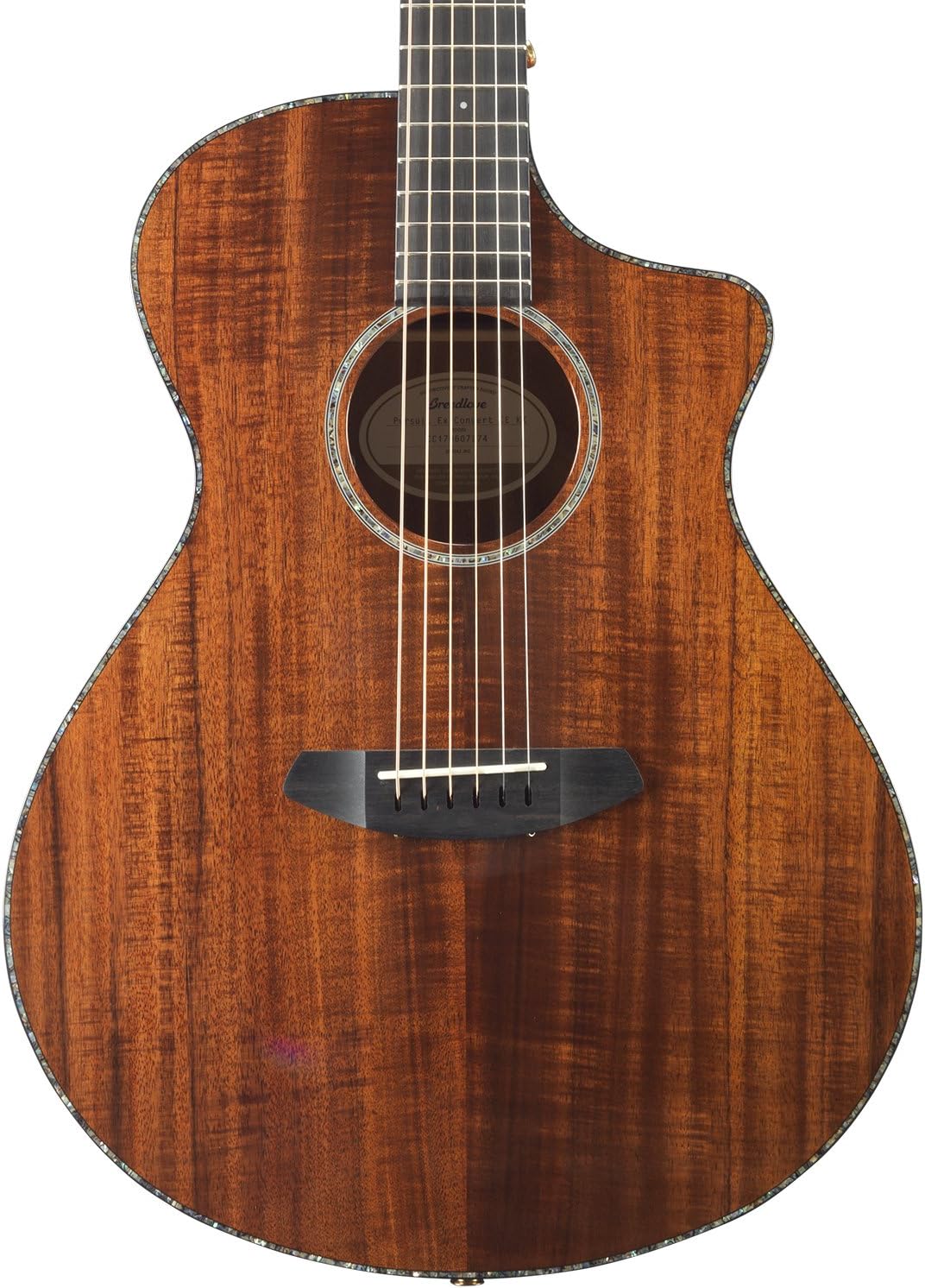 Breedlove Pursuit Exotic Concert CE Koa-Koa Acoustic-Electric Guitar