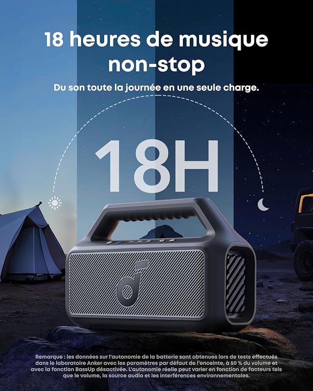 par Anker Boom 2 Enceinte Bluetooth puissante