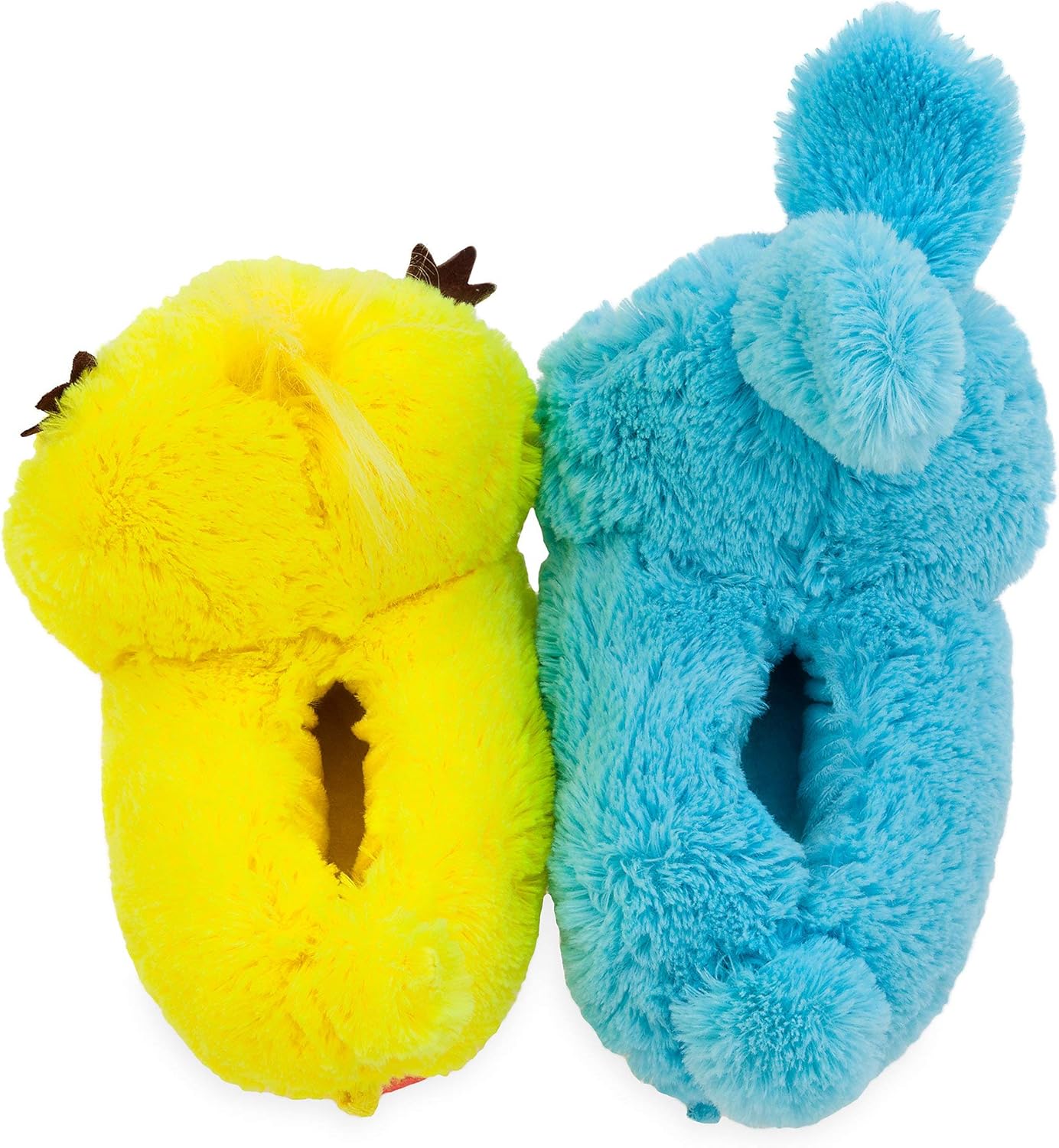 bunny and ducky slippers