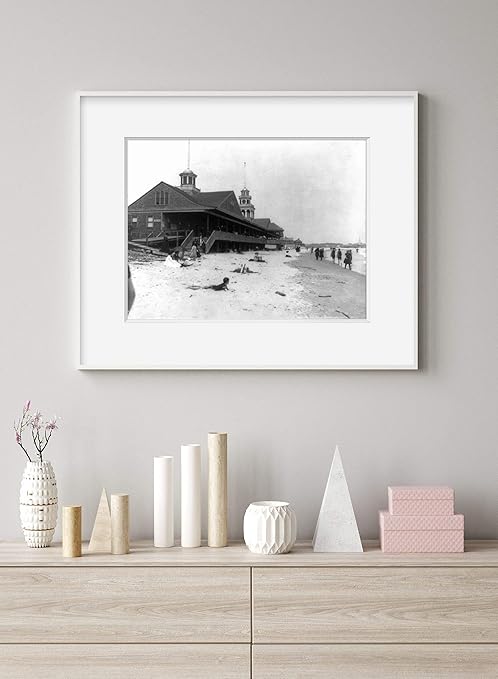 Amazon Photo Narragansett Pier ニューポート ロードアイランド州 ロード島 C1904 水泳 キッチン用品 オンライン通販