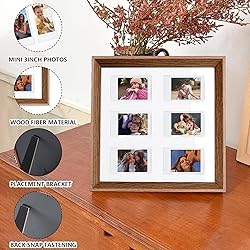 CAIYOULE Wooden Frame,for Mini Instax Polaroid