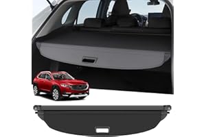 ZZEQYG Cargo Cover for 2023 2024 2025 Mazda CX50 Accessories Retractable Cargo Cover Trunk Cover All Weather Shielding Shade Cargo Luggage Cover (Carbon Fiber)