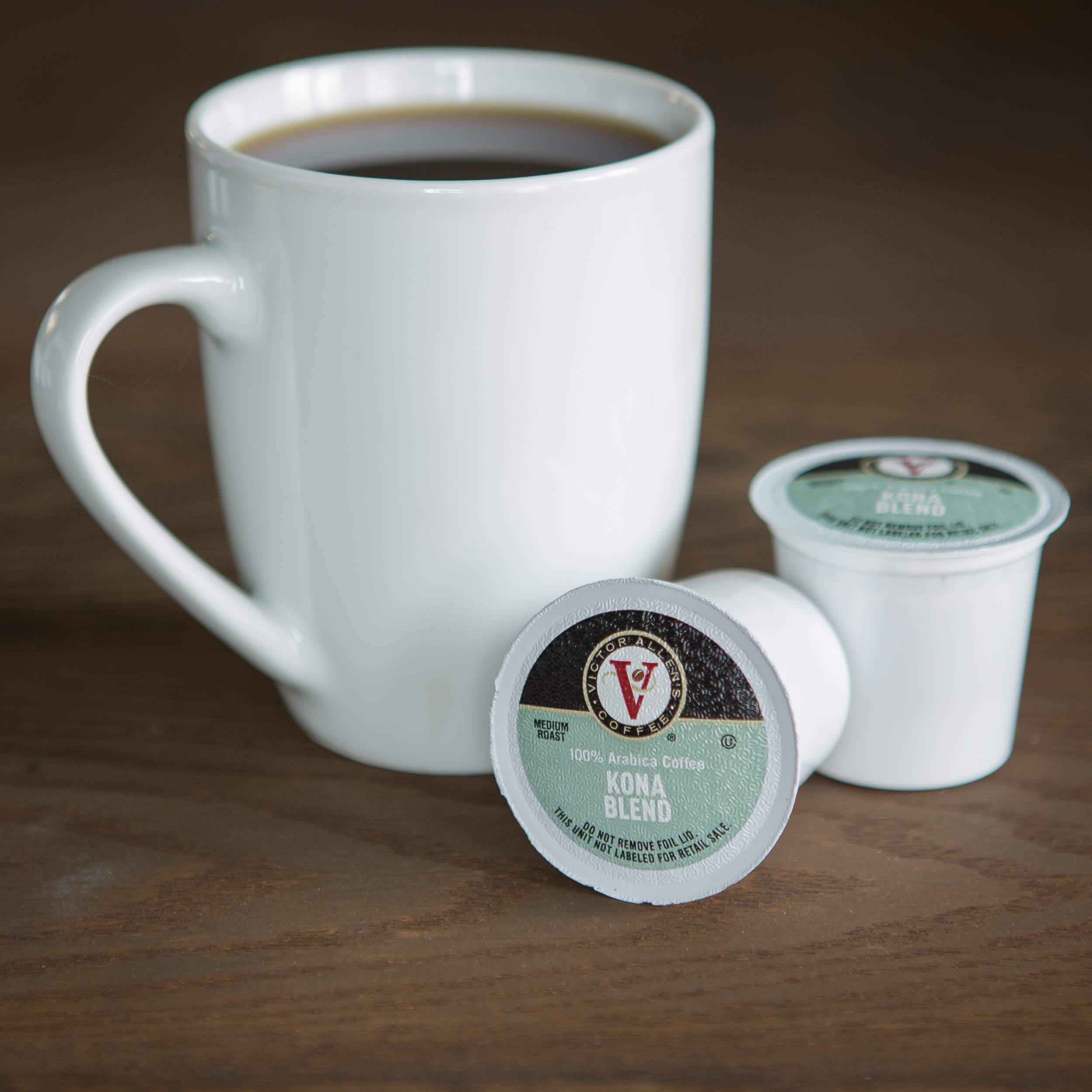 Victor Allen's Coffee K Cups, Kona Blend Single Serve Medium Roast